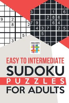 portada Easy to Intermediate Sudoku Puzzles for Adults (en Inglés)