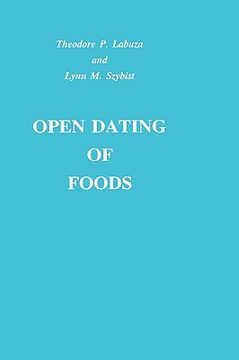 portada open dating of foods (en Inglés)
