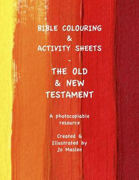portada Bible Colouring & Activity Sheets: Old & New Testament, Genesis - Acts (en Inglés)