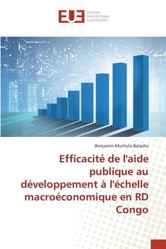 portada Efficacité de l'aide publique au développement à l'échelle macroéconomique en RD Congo (en Francés)