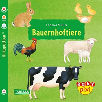portada Baby Pixi (Unkaputtbar) 42: Ve 5 Bauernhoftiere (en Alemán)