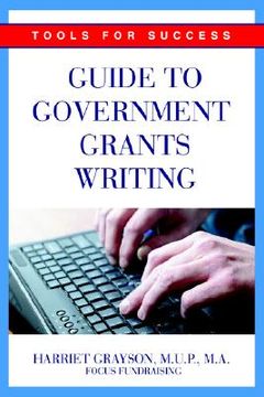 portada guide to government grants writing: tools for success