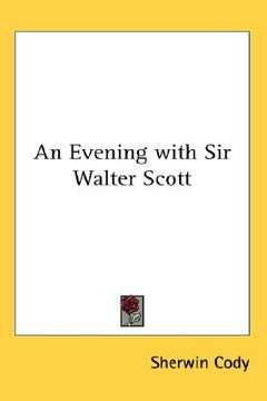 portada an evening with sir walter scott (en Inglés)