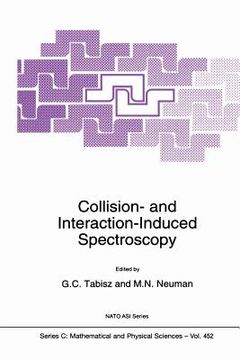 portada Collision- And Interaction-Induced Spectroscopy (en Inglés)