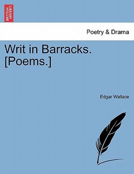 portada writ in barracks. [poems.] (in English)