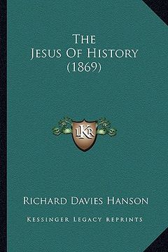 portada the jesus of history (1869) (in English)