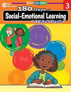 portada 180 Days of Social-Emotional Learning for Third Grade (180 Days of Practice) (en Inglés)