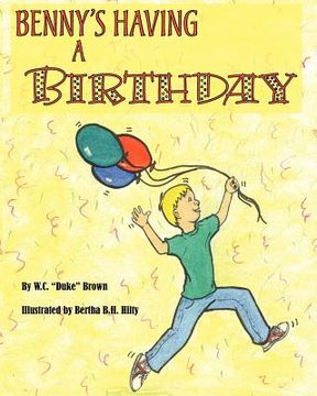 portada benny's having a birthday (en Inglés)
