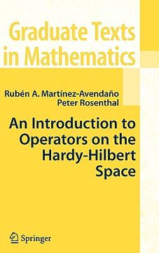 portada an introduction to operators on the hardy-hilbert space