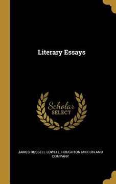 portada Literary Essays (en Inglés)