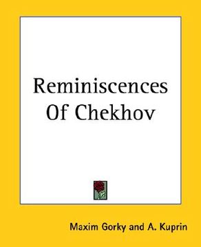 portada reminiscences of chekhov (en Inglés)