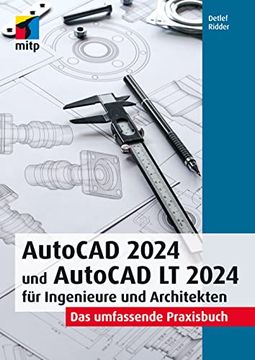 portada Autocad 2024 und Autocad lt 2024 für Ingenieure und Architekten (en Alemán)