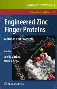 portada Engineered Zinc Finger Proteins: Methods and Protocols (Methods in Molecular Biology, 649) (en Inglés)