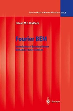portada fourier bem: generalization of boundary element methods by fourier transform (in English)