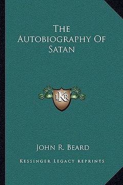 portada the autobiography of satan (en Inglés)