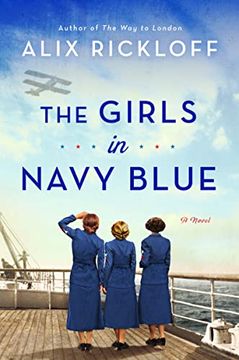 portada The Girls in Navy Blue: A Novel (in English)