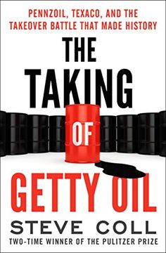 portada The Taking of Getty Oil: Pennzoil, Texaco, and the Takeover Battle That Made History (en Inglés)