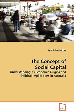 portada the concept of social capital (en Inglés)