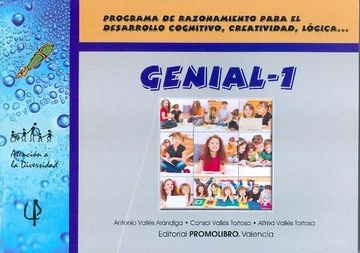 portada Genial-1. Programa de Razonamiento Para el Desarrollo Cognitivo, Creatividad, Logica (in Spanish)