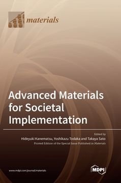portada Advanced Materials for Societal Implementation (en Inglés)