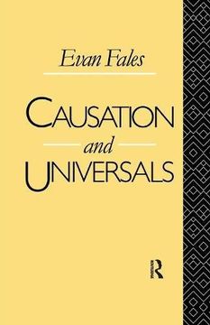 portada Causation and Universals (en Inglés)