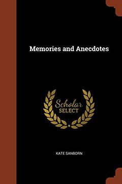 portada Memories and Anecdotes