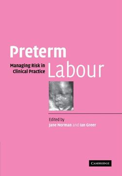 portada Preterm Labour: Managing Risk in Clinical Practice 