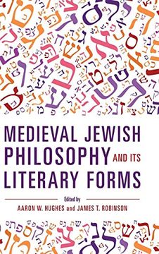 portada Medieval Jewish Philosophy and its Literary Forms (New Jewish Philosophy and Thought) (en Inglés)