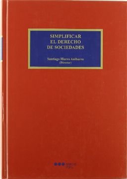 portada simplificar el derecho de sociedades