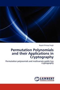 portada permutation polynomials and their applications in cryptography