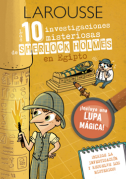 portada Las 10 investigaciones misteriosas de Sherlock Holmes en Egipto (en Español / Castellano)