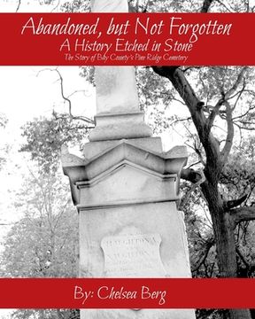 portada Abandoned, but Not Forgotten: A History Etched in Stone The Story of Bay County's Pine Ridge Cemetery (en Inglés)