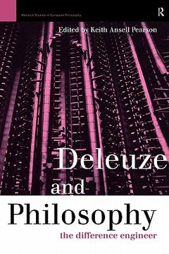 portada deleuze and philosophy: the difference engineer