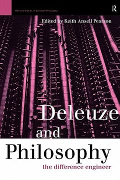 portada deleuze and philosophy: the difference engineer (en Inglés)