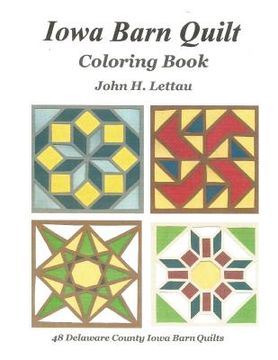 portada Iowa Barn Quilt Coloring Book (in English)