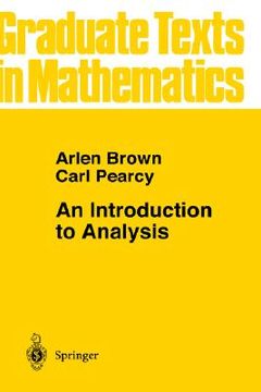 portada an introduction to analysis (en Inglés)