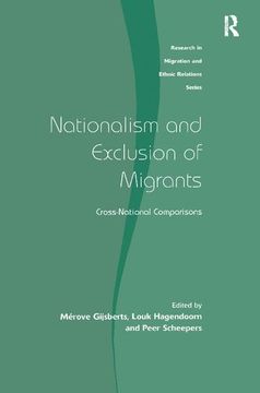 portada Nationalism and Exclusion of Migrants: Cross-National Comparisons (en Inglés)