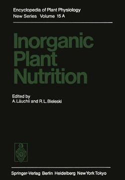 portada inorganic plant nutrition (in English)