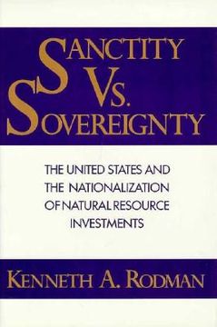 portada Sanctity vs. Sovereignty (en Inglés)