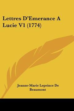 portada lettres d'emerance a lucie v1 (1774)