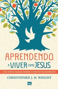 portada Aprendendo a Viver Como Jesus: Um Novo Olhar Sobre o Fruto do Espírito de Christopher j. H. Wright(Hagnos Editora)
