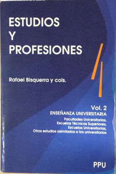 portada Estudios y Profesiones. T. 2 Enseñanza Universitaria