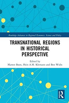 portada Transnational Regions in Historical Perspective (Routledge Advances in Regional Economics, Science and Policy) (en Inglés)