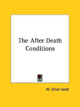 portada the after death conditions (en Inglés)