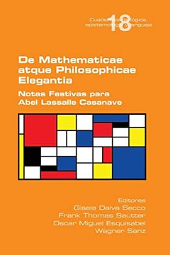 portada De Mathematicae Atque Philosophicae Elegantia. Notas Festivas Para Abel Lassalle Casanave
