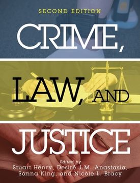 portada Crime, Law, and Justice (en Inglés)