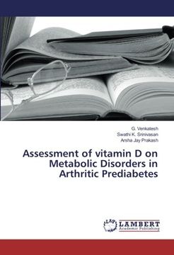 portada Assessment of vitamin D on Metabolic Disorders in Arthritic Prediabetes