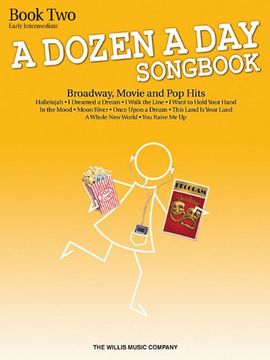 portada A Dozen a Day Songbook - Book 2: Early Intermediate Level (en Inglés)