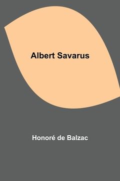 portada Albert Savarus (en Inglés)