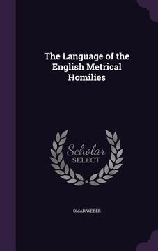 portada The Language of the English Metrical Homilies